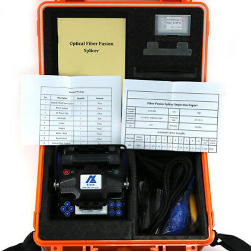 Alk-88A Fully Automatic Optical Fiber Fusion Splicer  7 Seconds Fast Welding