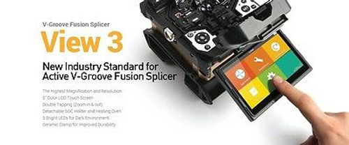 Inno View 3 Active Clad Alignment Fusion Splicer Kit New 3 Year Warranty