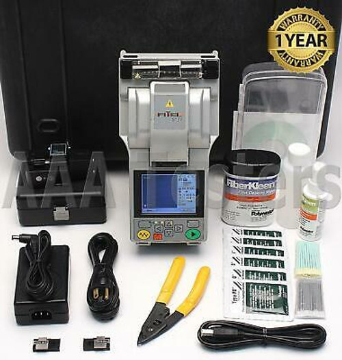 Fitel S-177A Sm Mm Fiber Core Alignment Fusion Splicer W/ Cleaver S177 S177A