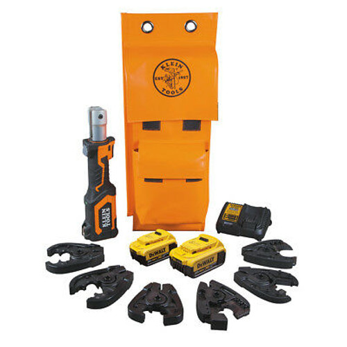 Klein Tools Bat207T144H Battery Operated Cable Cutter And Crimper Kit