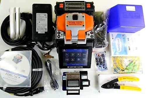 Sumitomo Type-71C+ Sm Mm Fiber Fusion Splicer W/ Cleaver Fc-6Rs Arc Only 265