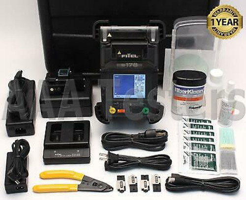 Fitel S-178A Sm Mm Fiber Core Alignment Fusion Splicer W/ Cleaver S178 S178A