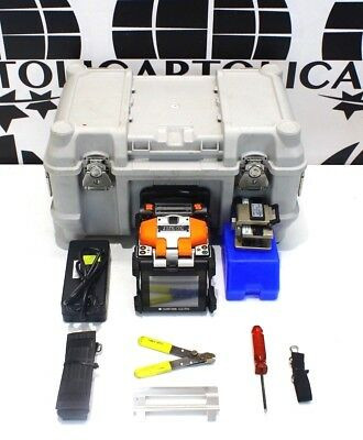 Sumitomo Type-71C Direct Core Fusion Splicer W/ Fc-6S-C Cleaver 482 Splice Count