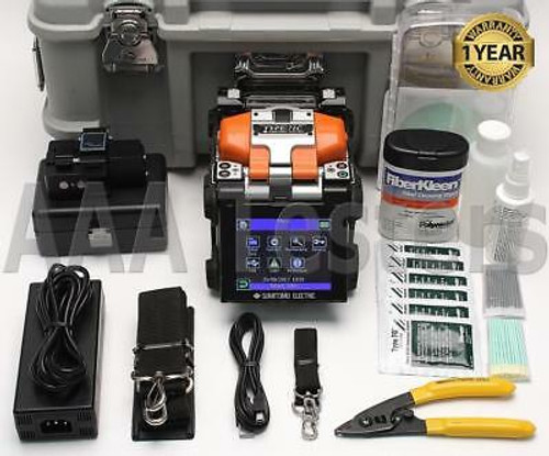 Sumitomo Type-71C Sm Mm Core Alignment Fiber Fusion Splicer W/ Cleaver Type 71