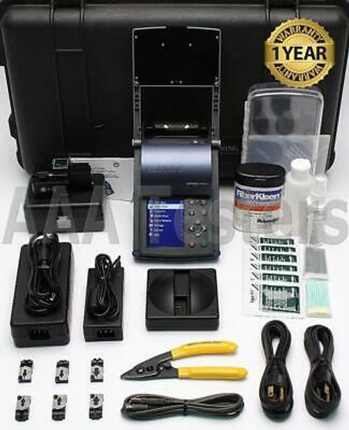 Corning Optisplice Ribbon Fiber Fusion Splicer W/ Usf-21C Cleaver Opti Splice