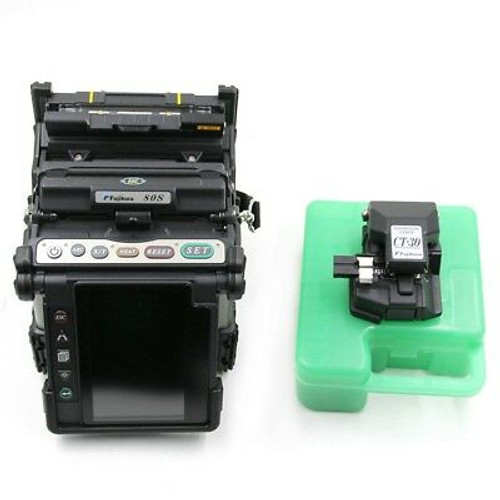 Fujikura 80S Fiber Optic Fusion Splicer Kit For Sm Mm Dsf Nzdsf Fibers Pon/Fttx