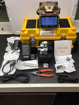 Fiber Fox Mini 6S Fiber Fusion Splicer, The Smallest Core Alignment Splicer