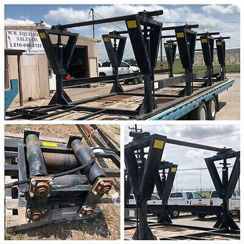 Skid Platform Four Position Reel Carrier Platform Stand Capacity Unique Custom