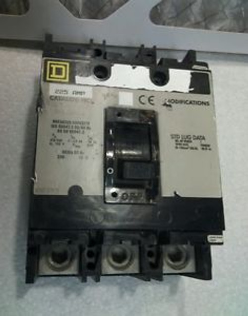 SQUARE D SQL225 225 AMP BREAKER