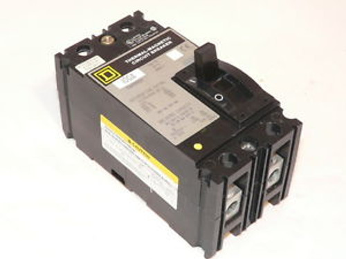 Used Square D FAP24100 2 pole 100 amp 480 volt Circuit Breaker Sq D