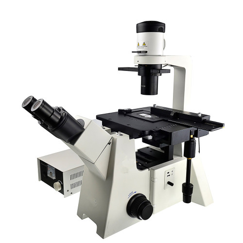 AMDSP XIB200 Optical Inverted Biological Microscope for Research on Living Cell, Tissue, Fluid and Deposit , Living Materials