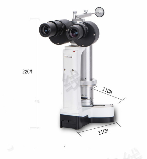 Handheld slit lamp 10X 16X portable microscope Miniature microscopio Ophthalmology & Optometry Slit Lamp instrument