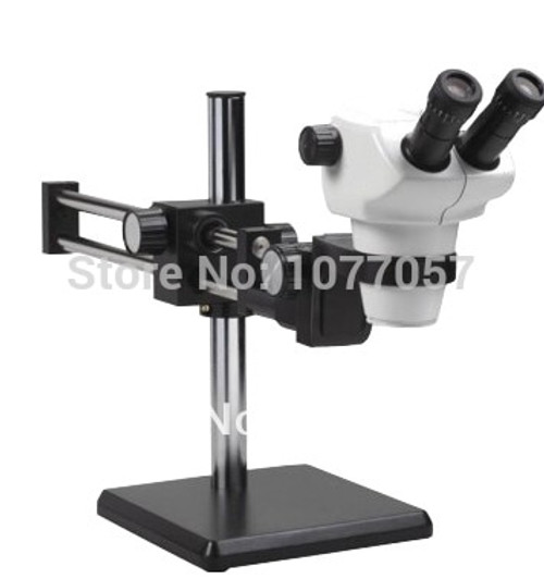 Factory Direct  Hot Sale ,  8x-100x   Low Power Dual Boom stand  zoom Stereo Microscope   ,Well sold In EU , USA