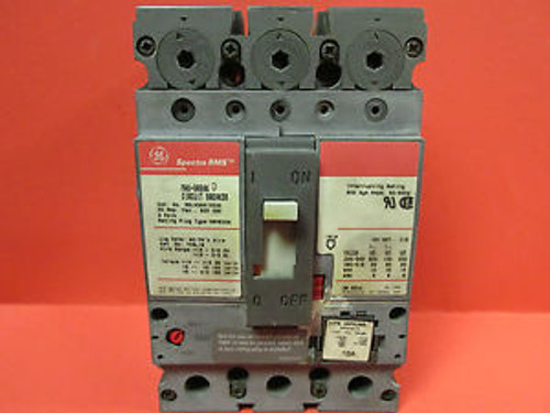 GENERAL ELECTRIC SPECTRA RMS 30 AMP 3 POLE CIRCUIT BREAKER SELA36AI0030 .. VC-52