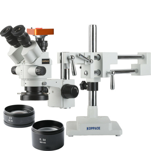KOPPACE 21MP,Full HD 1080P 60FPS,HDMI Industry microscope Camera,Mobile phone repair Microscope,3.5X-90X Microscope.