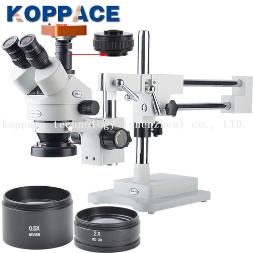 21MP Full HD 1080P 60FPS HDMI Electron Industry Digital Microscope Camera  Mobile phone repair 3.5X-90X Stereoscopic Microscope