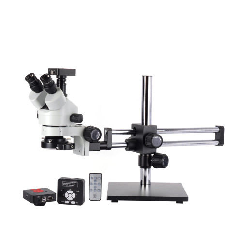 0.35X-90X Trinocular Drawtube Stereo Microscope 16MP HDMI CMOS microscope Camera High Speed Industrial Camera
