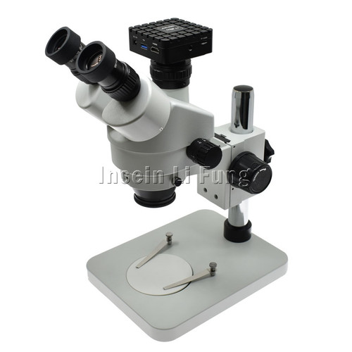 4K UHD HDMI 12MP Industrial Camera Measuring Scale Measurement Function+Trinocular Stereo HD Microscope 3.5-90X Continuous Zoom