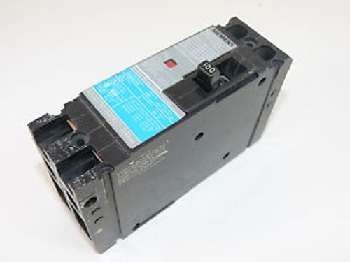 Used Siemens ED42B100 2 pole 100 amp 480 volt ITE Gould Circuit Breaker