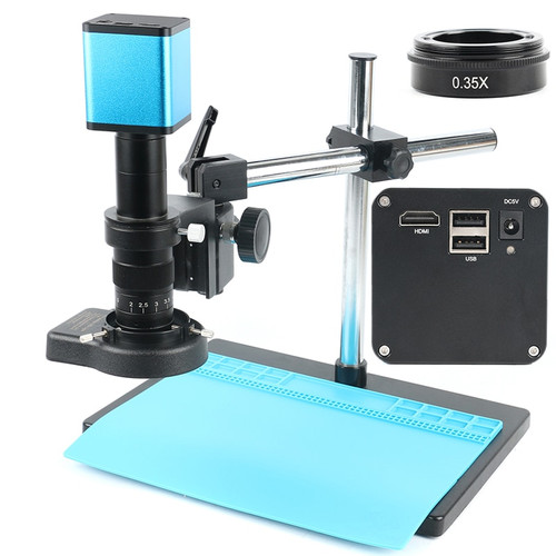 FHD 1080P 2019 SONY IMX290  Industry Autofocus Video Microscope Camera U Disk Recorder CS C Mount Camera For SMD PCB Soldering