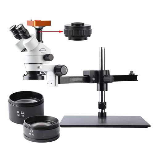 21MP Full HD 1080P 60FPS HDMI/USB Industry Video Microscope Mobile Phone Repair Digital Trinocular Stereoscopic Microscope NEW