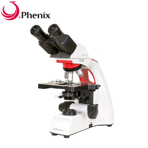 Phenix 1600x Microscopy Binocular Drawtube Biological Microscope Optional Dark field Condenser LED light from china export items