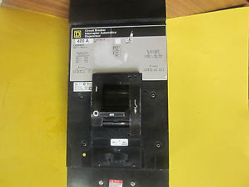 SQUARE D  400 A. 3 POLE. CIRCUIT BREAKER  LA36400                  WM-02