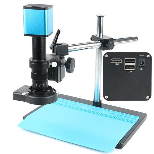 Autofocus 1080P 60FPS SONY SENSOR IXM290 HDMI Video Industry Auto Focus Microscope Camera 180X Lens Work System For Phoen Repair