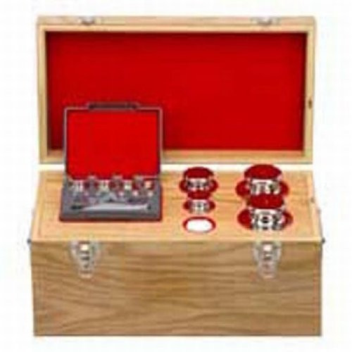 Ohaus Stainless Steel 20 Piece Oiml Class E2 Nvlap Certified Calibration Weight Set, 1G To 50Kg