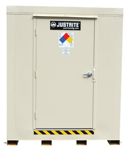 Outdoor Safety Locker, 4 Hour Fire-rated, 4 Drum - Outdoor Safety Lockers, 4-Hour Fire-Rated, Justrite
