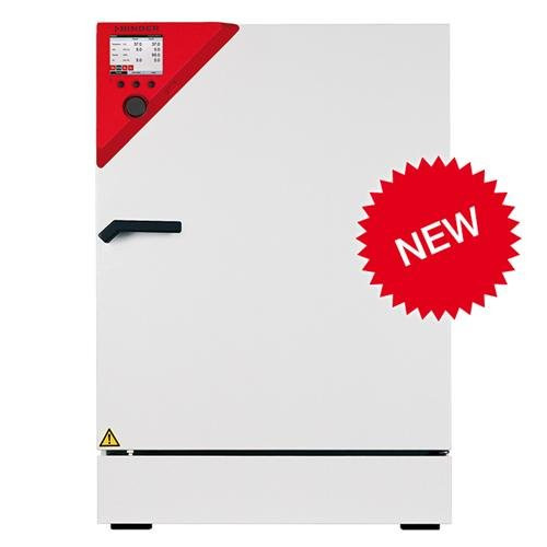 Binder 9040-0110 Cb 220 Co2 Incubator, O2-Control, Glass Door & Divided Shelf, 230V