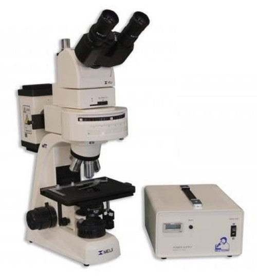 Meiji Techno Mt6300Eh Halogen Trinocular Epi-Fluorescence Biological Microscope