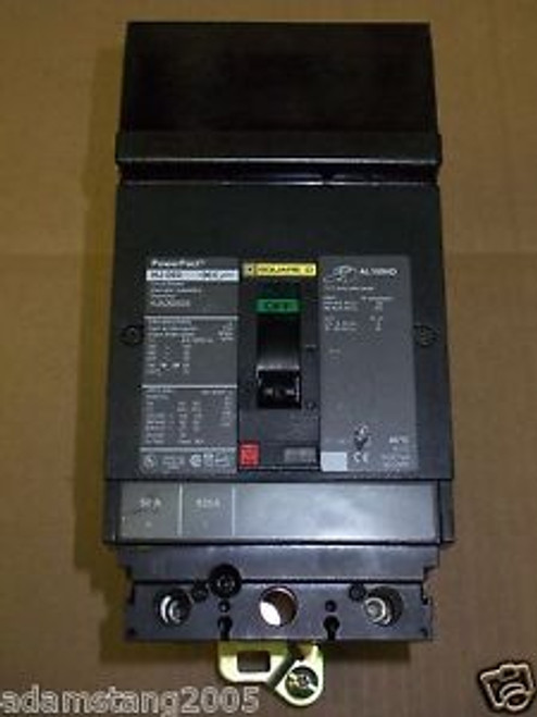 SQUARE D HJ 060 2 pole 50 amp 600v HJA260504 PowerPact Circuit Breaker HJA