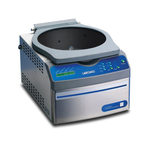 Labconco 7310022 Acid-Resistant Centrivap Benchtop Centrifugal Vacuum Concentrator, Refrigerated, 1,725 Rpm, Glass Lid, 115V