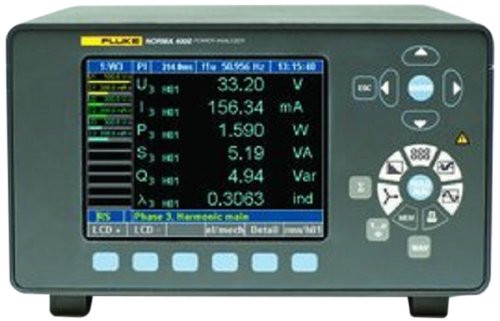 Fluke N4K 1Pp54 Norma 4000 1 Phase High Precision Power Analyzer With Pp54 Channel, 0.1% Accuracy, 0.3V To 1000V, 10 A Current Range