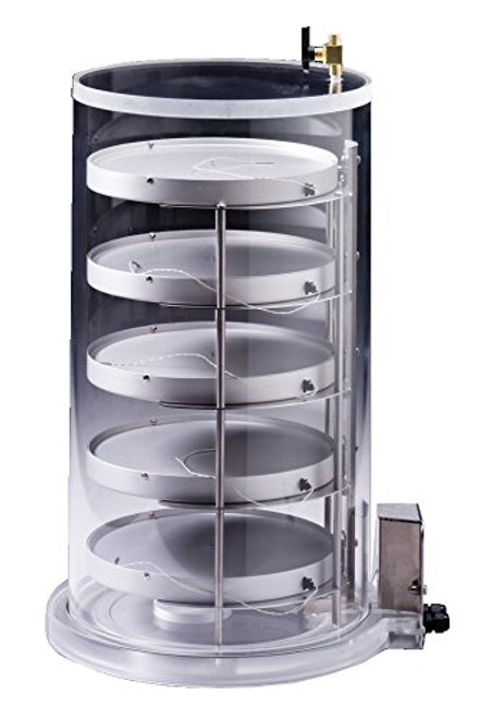Labconco 780801100 Tall Heated Product Shelf Chamber For Free Zone Freeze Dryer, North America Plug, 115V, 50/60 Hz, 3A