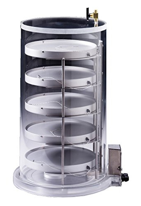 Labconco 780801110 Tall Heated Product Shelf Chamber For Free Zone Freeze Dryer, North America Plug, 230V, 50/60 Hz, 2A