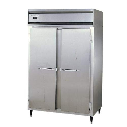 National Refrigeration S1Rf-Sa Dual Temp Refrigerator/Freezer, Stainless Steel Exterior, Aluminum Interior, 2 Door, 115V