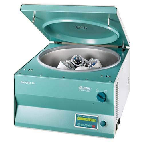 Hettich 46Hschlenk Model Rotofix 46H Schlenk Tube Benchtop Centrifuge Package, 6-Place Swing-Out Rotor With Adapters, 2,000 Rpm, Heated, 115V