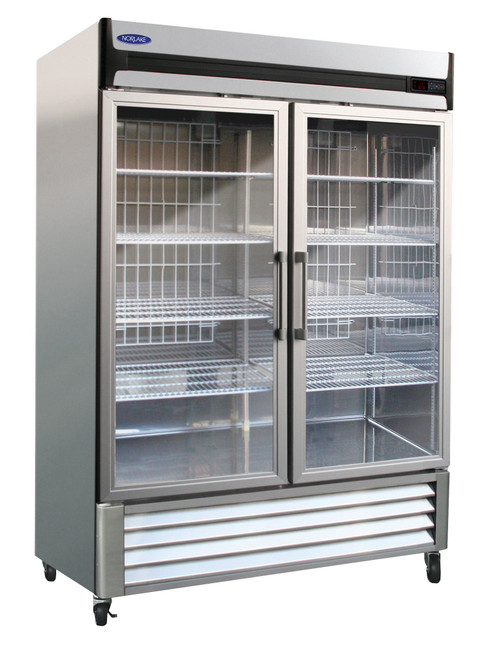 Nor-Lake Scientific Gr49Ssg/0 Grand Refrigerator, Ss Interior, Ss Exterior, 36 Degree F, 4 Degree C/Two Glass Doors, 49 Cu. Ft, 115V, 60 Hz