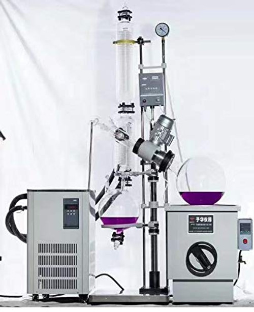 10L Industrail Rotary Evaporator with Circulation Chiller