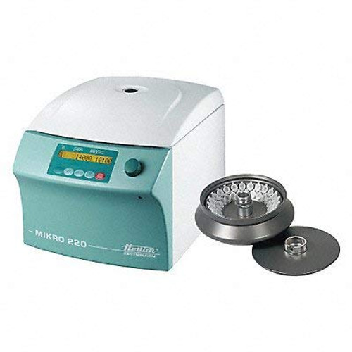 Hettich 220Micro48 Model Mikro 220 Microliter Centrifuge Without Temperature Control, 48 Places, 1.5-2.0 Ml Tube Capacity, 115V