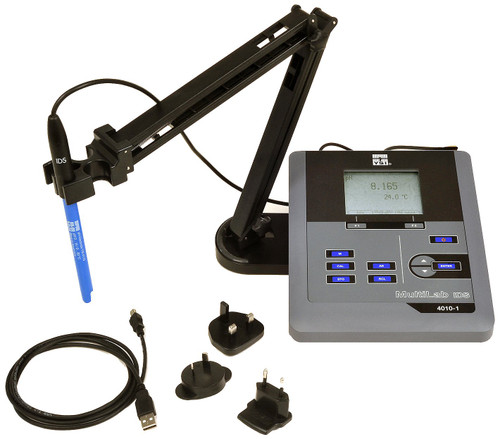 Ysi 626572 Ph Lab Kit Includes Model 4010-1 One Channel Benchtop Instrument And Double Junction Ph Electrode