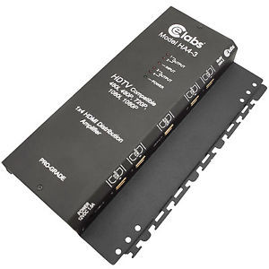 Ce Labs Ha4-3 1 X 4 Hdmi 1.3 A/V Distribution Amplifier 180-014