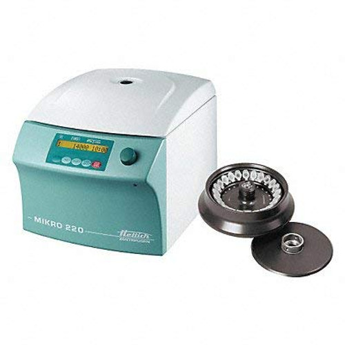 Hettich 220Micro24 Model Mikro 220 Microliter Centrifuge Without Temperature Control, 24 Places, 1.5-2.0 Ml Tube Capacity, 115V