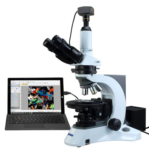 Omax 40X-1000X Trinocular Infinity Polarizing Microscope+14Mp Usb3.0 Camera