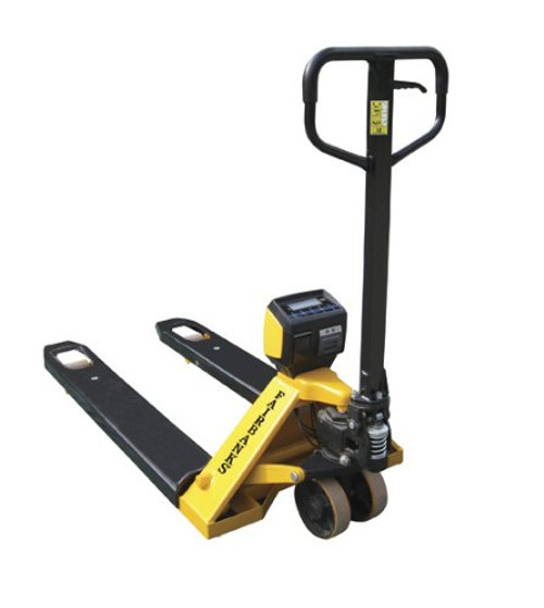 Fairbanks Scales 32156 Commercial Pallet Jack Scale With Printer, 3,000Lb Capacity, 1Lb Increments, Ntep Approved, Lcd