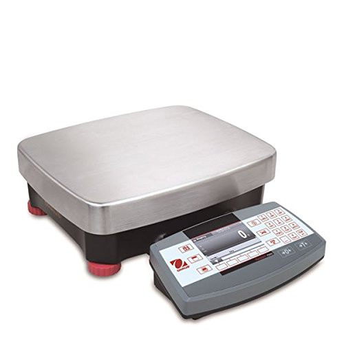 Ohaus R71Mhd35 Die Cast/Stainless Steel Ranger 7000 Compact Bench Scale, 35 Kg Capacity, 0.0002 Lb. Readability