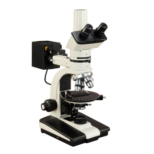 Omax 50X-787.5X Trinocular Ore Petrographic Polarizing Microscope