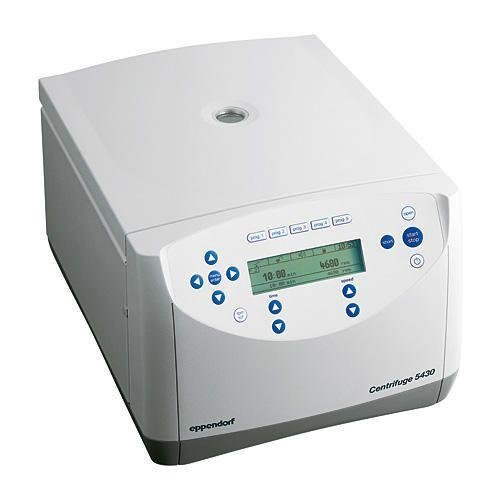 Eppendorf North America 022-62-058-4 Model 5430 Microcentrifuge Without Rotor Keypad Control Type, 13" W X 16.3" D X 9.8" H, 115V, 63.8 Lb. Weight